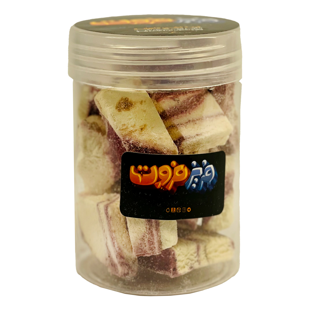 بستنی خشک شاتوت وانیل فریزفروت - 100 گرم