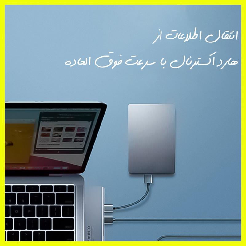 هاب 5 پورت USB-C باسئوس مدل CAHUB-K0G