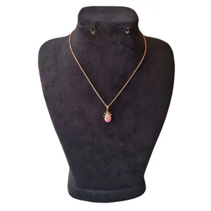 گردنبند دخترانه ژوپینگ مدل کفش دوزک