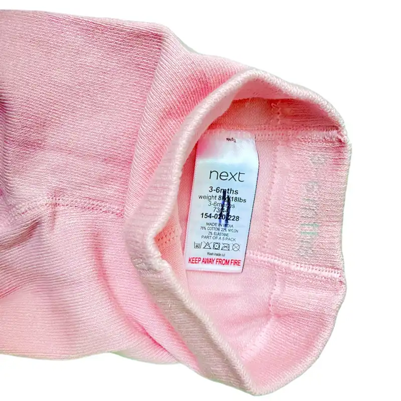 جوراب شلواری نوزادی نکست مدل SG3 رنگ صورتی