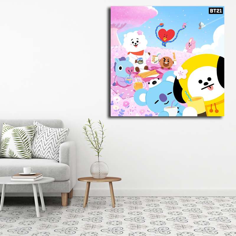 تابلو شاسی کودک مدل BT21 کد 34