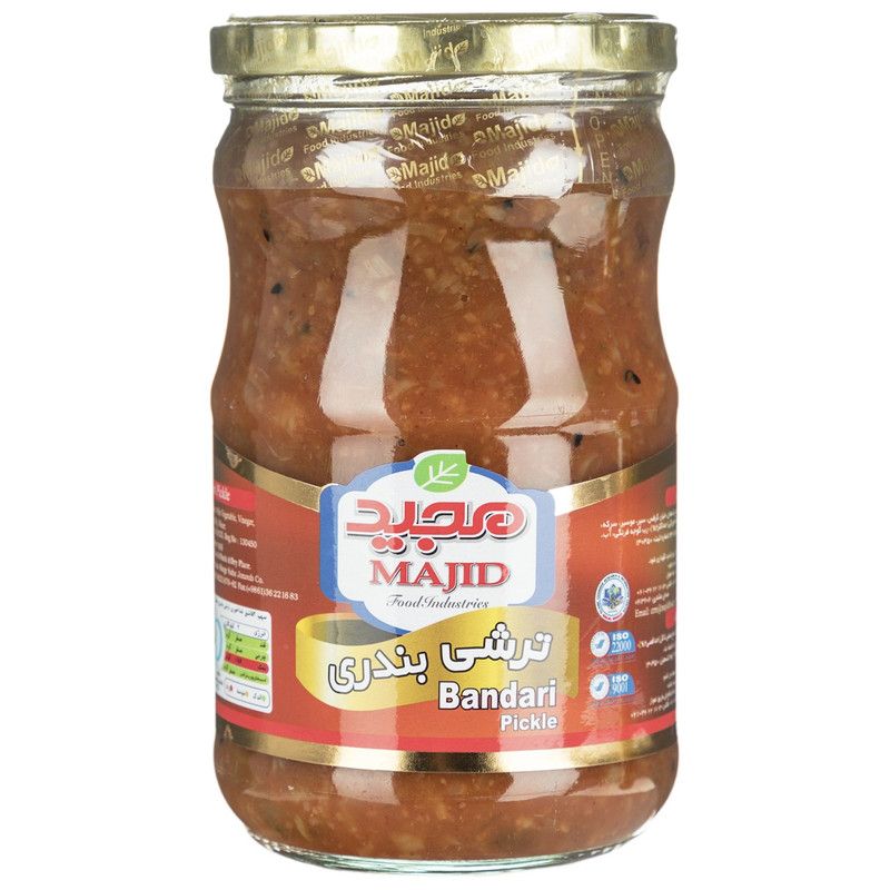 ترشی بندری مجید مقدار 640 گرم