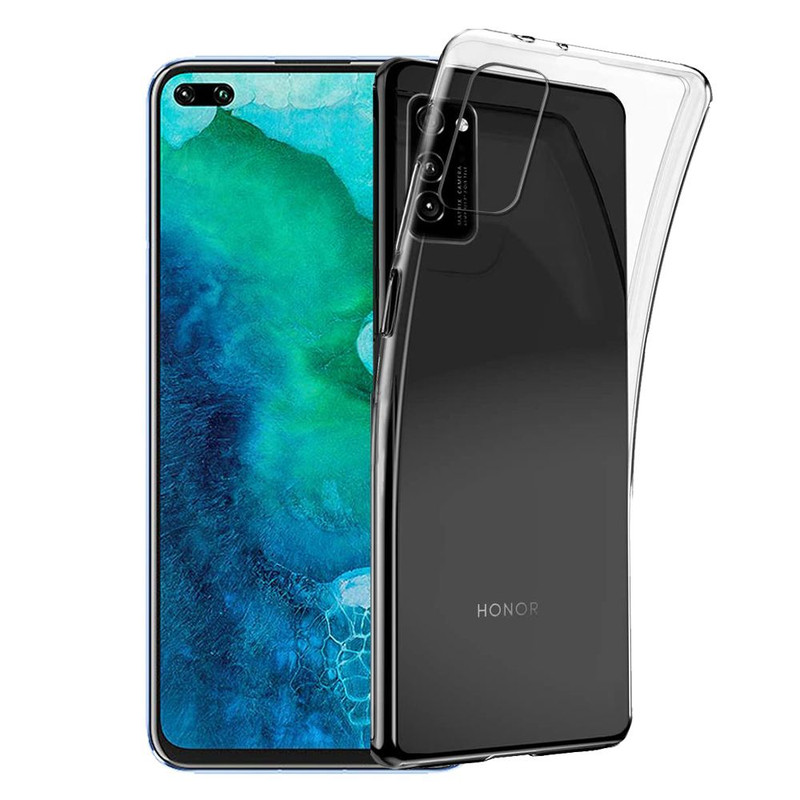 کاور مدل Soft Slim Fit Clear مناسب برای گوشی موبایل آنر V30 Pro