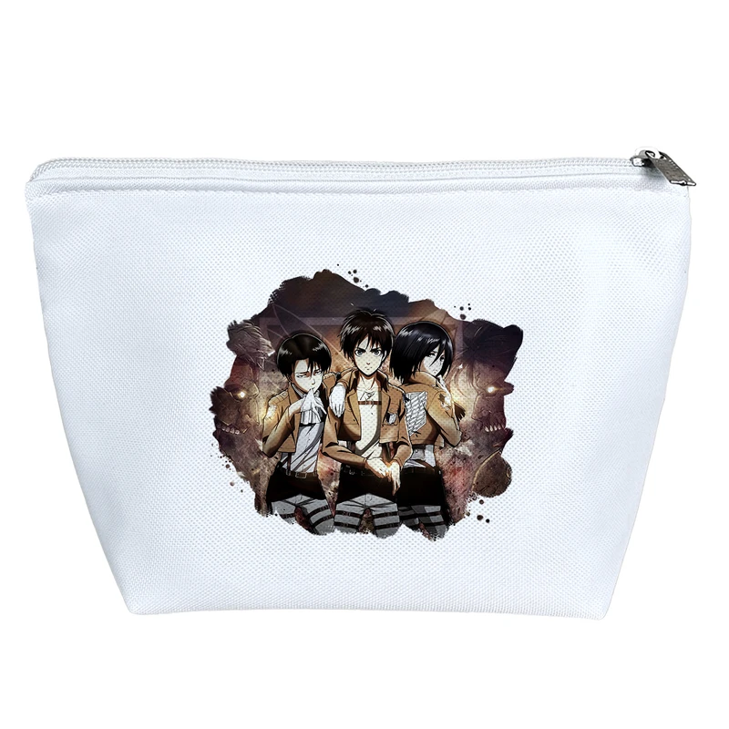 کیف لوازم آرایش دخترانه خندالو مدل ارن میکاسا لیوای انیمه اتک آن تایتان کد 985