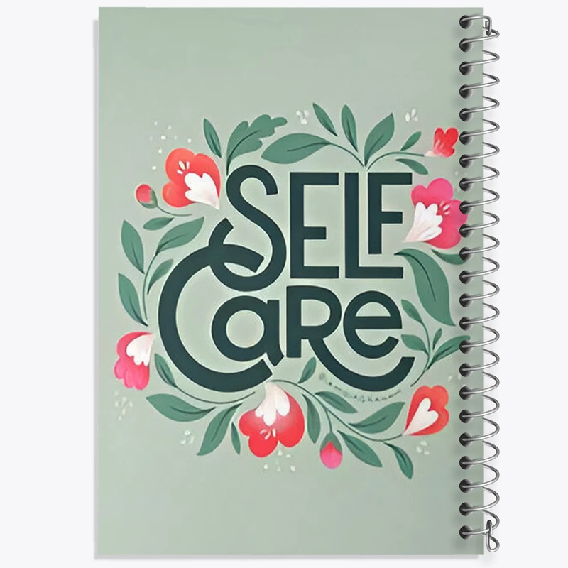 دفتر مشق 100 برگ خندالو طرح Self Care کد F7433