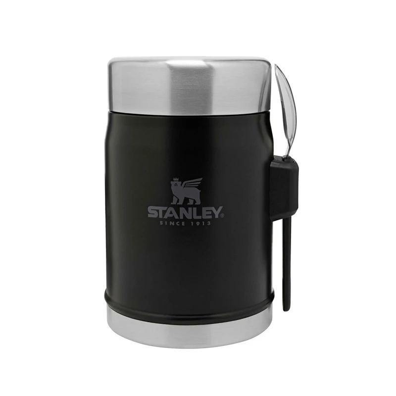 ظرف غذا استنلی مدل کلاسیک قاشق دار گنجایش 0.4 لیتر