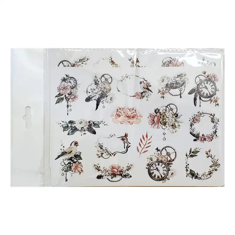 برچسب مدل Birds and Feathers طرح بولت ژورنال و اسکرپ بوک کد 52 بسته 2 عددی