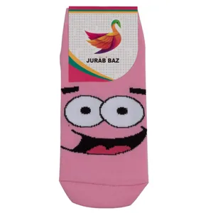 جوراب دخترانه طرح پاتریک کد 13