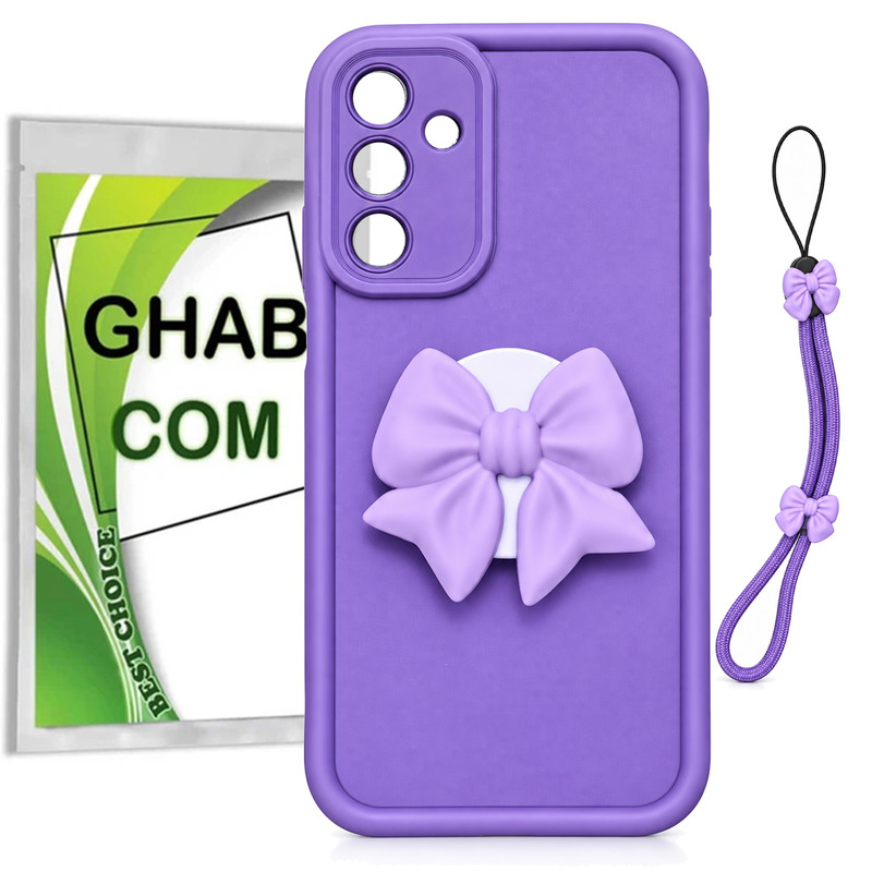 کاور قاب کام مدل SPOP مناسب برای گوشی موبایل سامسونگ Galaxy S25 FE به همراه بند آویز