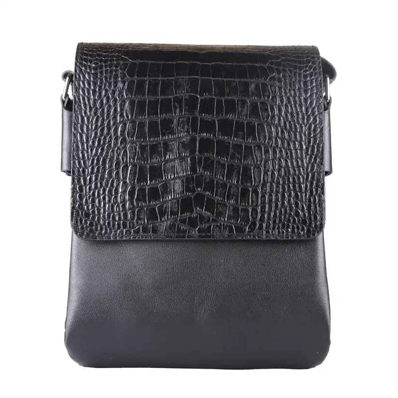 کیف رودوشی چرم یلسان مدل رادمان کد RDM-044-GCBS