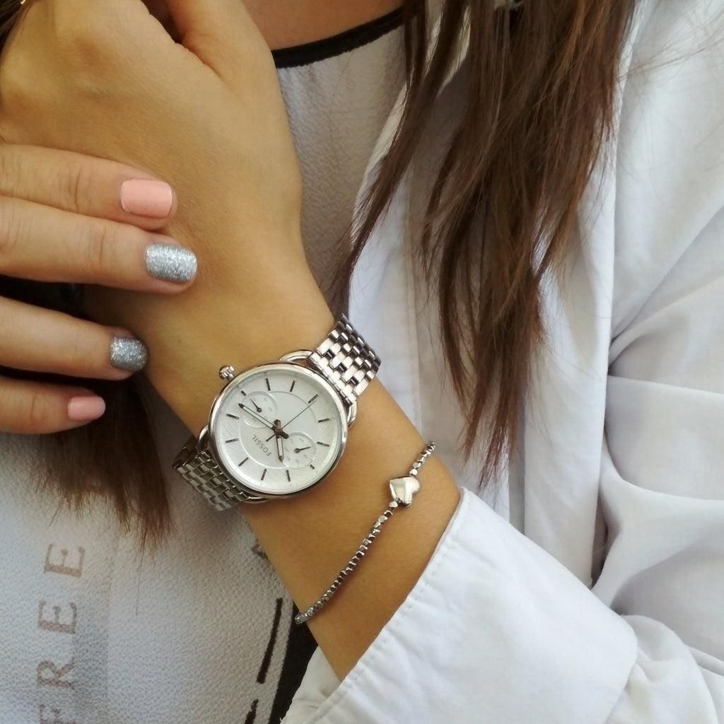 ساعت مچی عقربه ای زنانه فسیل کد ES3712 -  - 3