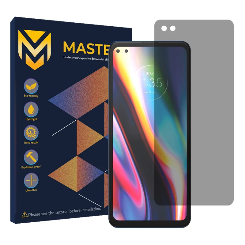 محافظ صفحه نمایش حریم شخصی مستر مدل Resistant مناسب برای گوشی موبایل موتورولا Moto G 5G Plus