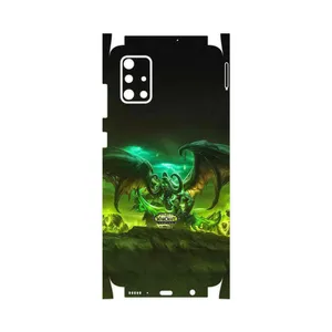 MAHOOT Warcraft Game Series-FullSkin Cover Sticker for Samsung Galaxy A71