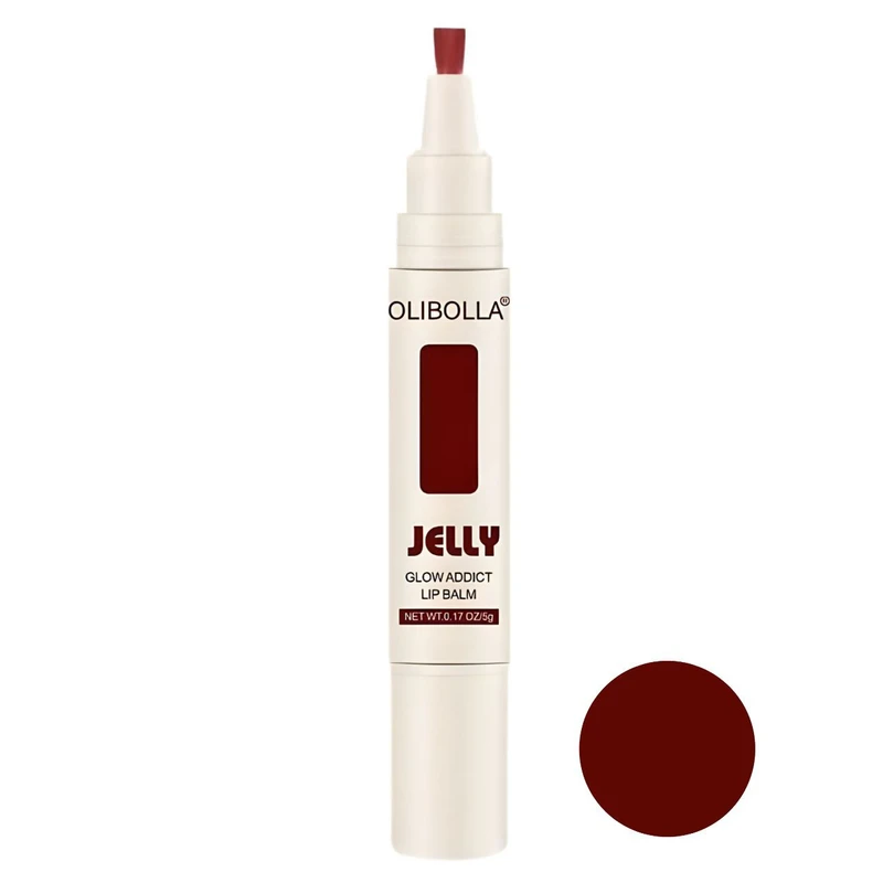 رژ لب مایع اولی بولا مدل براش دار شماره 06