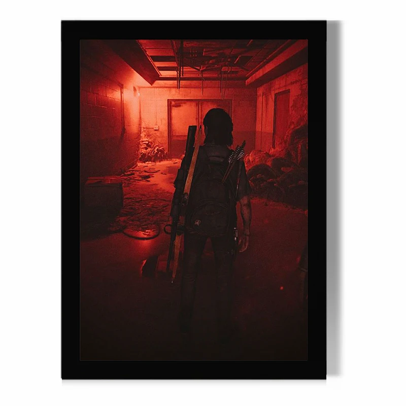 تابلو مدل دیواری طرح گیمینگ The Last of Us کد FD177