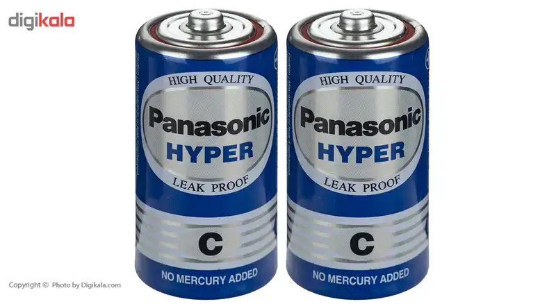 باتری C پاناسونیک مدل Hyper بسته 2 عددی