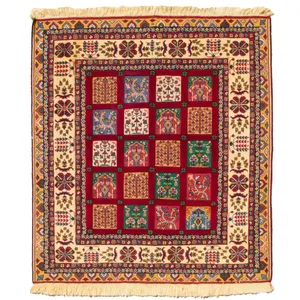 گلیم فرش دستبافت دو متری گالری سلام کد 3807