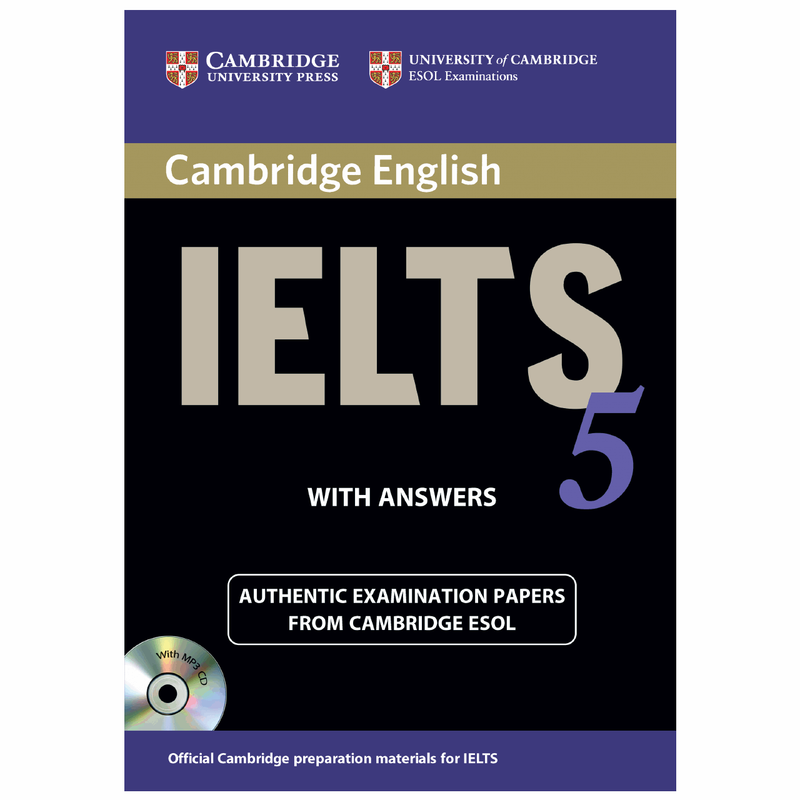 کتاب زبان IELTS Cambridge 5 همراه با CD انتشارات کمبریج