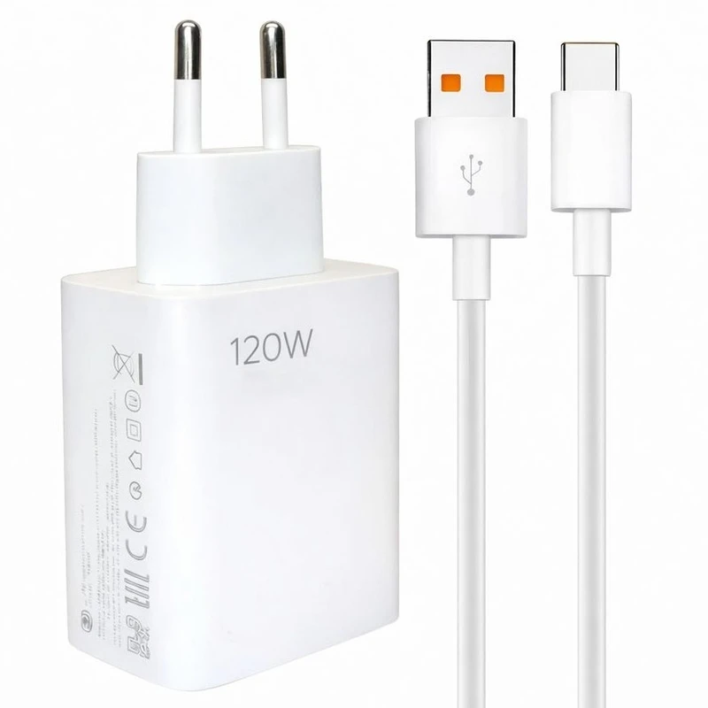 شارژر دیواری 120 وات مدل MDY-12-AEU به همراه کابل USB-C