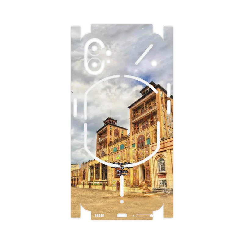 برچسب پوششی ماهوت مدل Golestan palace-FullSkin مناسب برای گوشی موبایل ناتینگ Phone 1