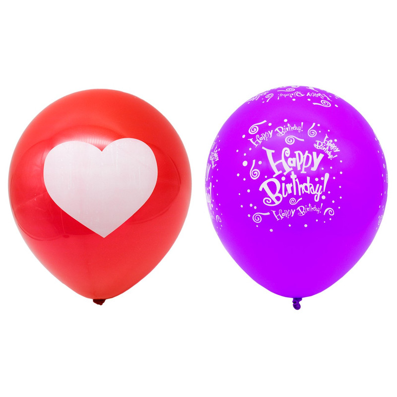 بادکنک مدل Happy birth day 6 بسته 45 عددی