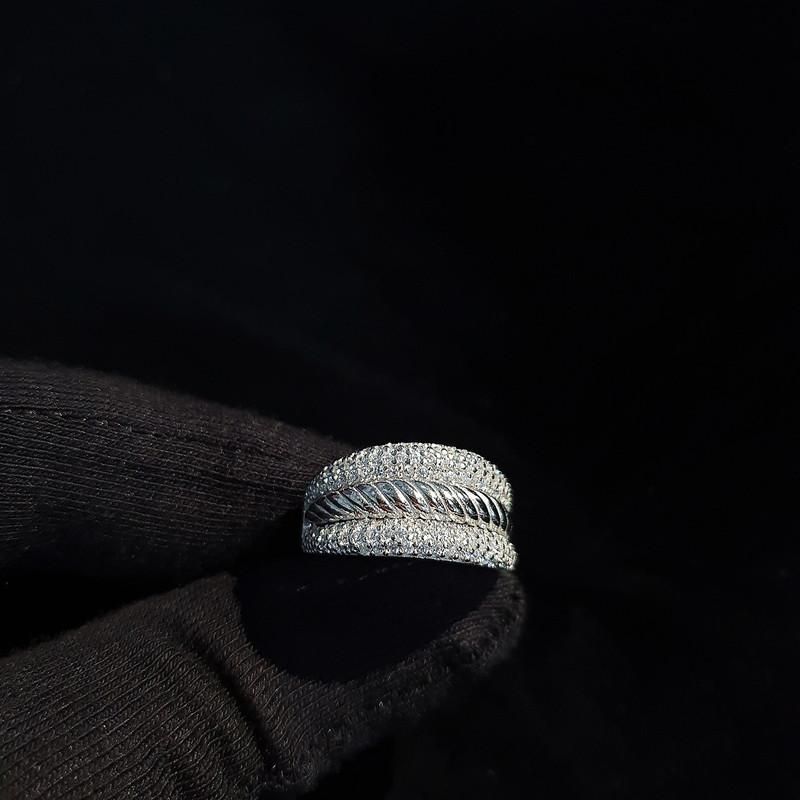 انگشتر نقره زنانه جی تی ای مدل جی نایس