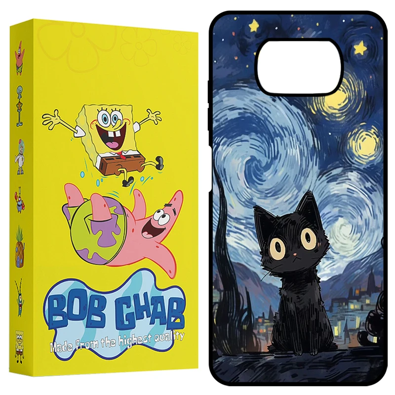 کاور باب قاب طرح گربه مدل BCPX3 مناسب برای گوشی موبایل شیائومی Poco X3 / X3 NFC / X3 Pro