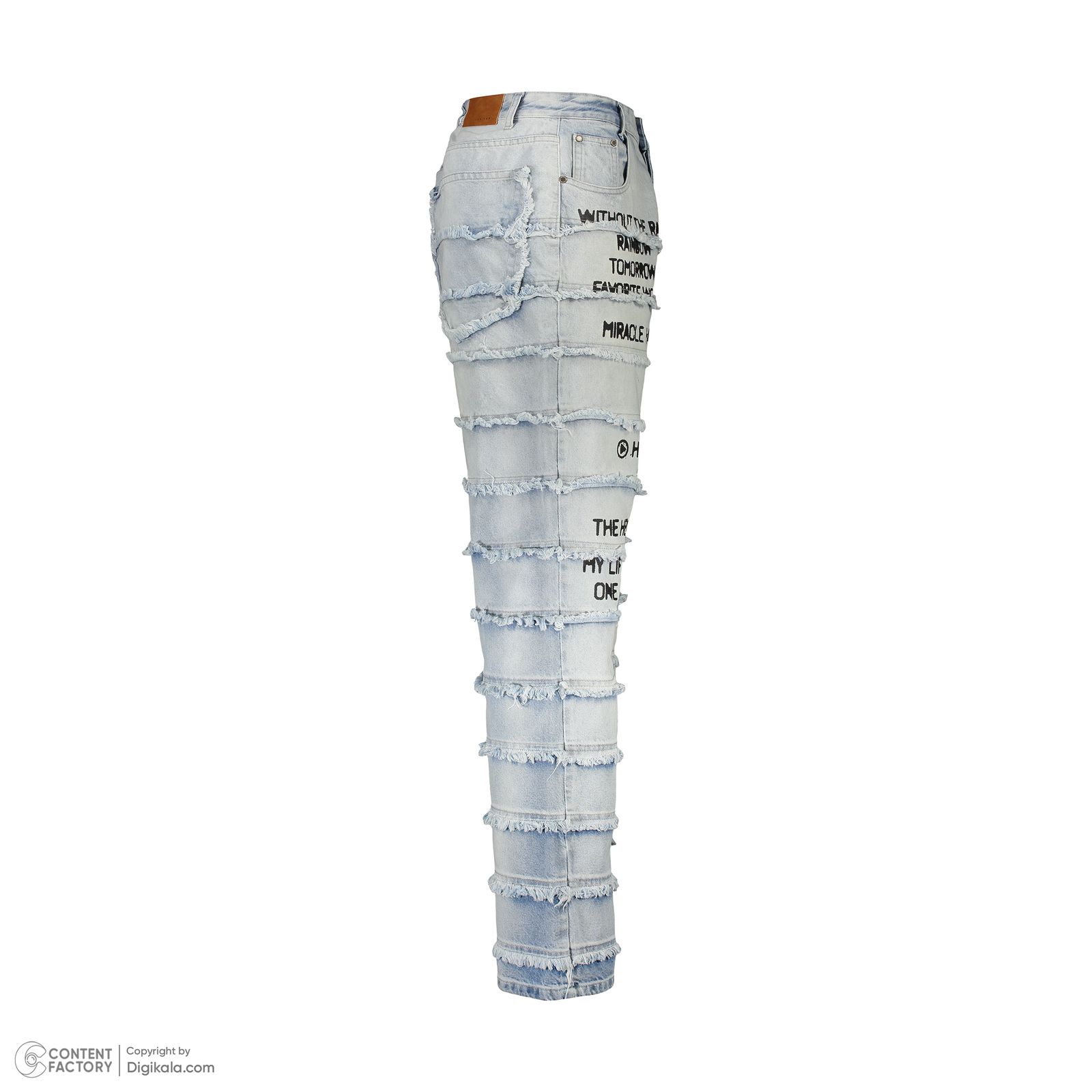 شلوار جین آزاد مردانه لوسیفر مدل 77570 -  - 5