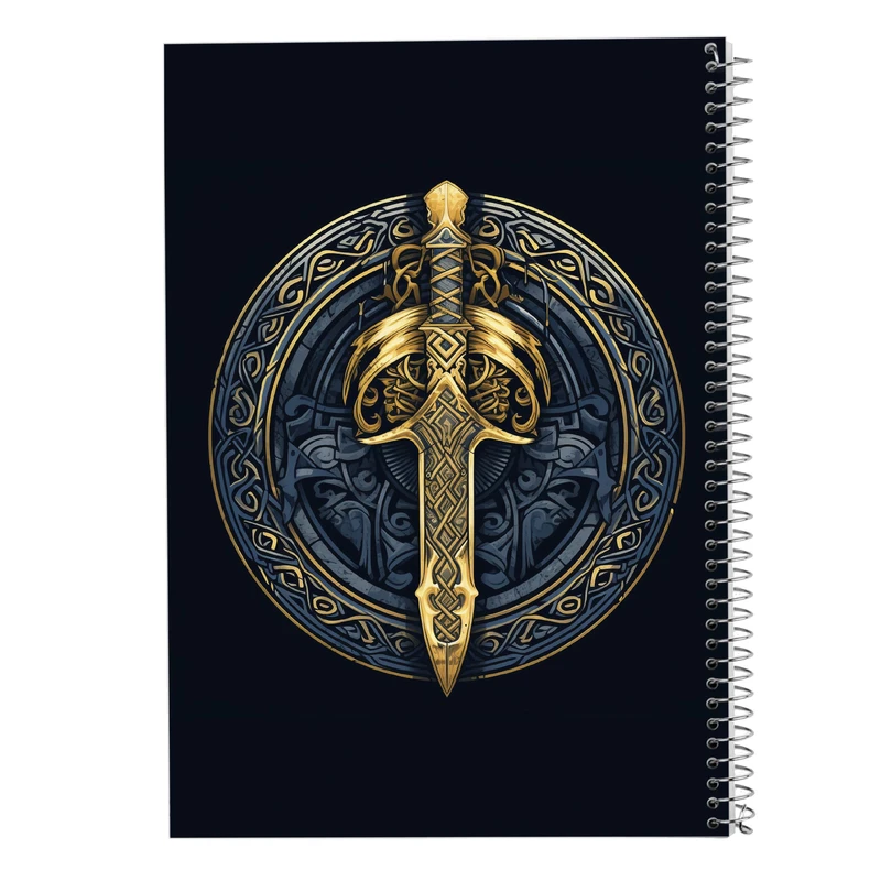 دفتر مشق 50 برگ مدوپد مدل  ارباب حلقه ها The Lord of the Rings کد DF3000