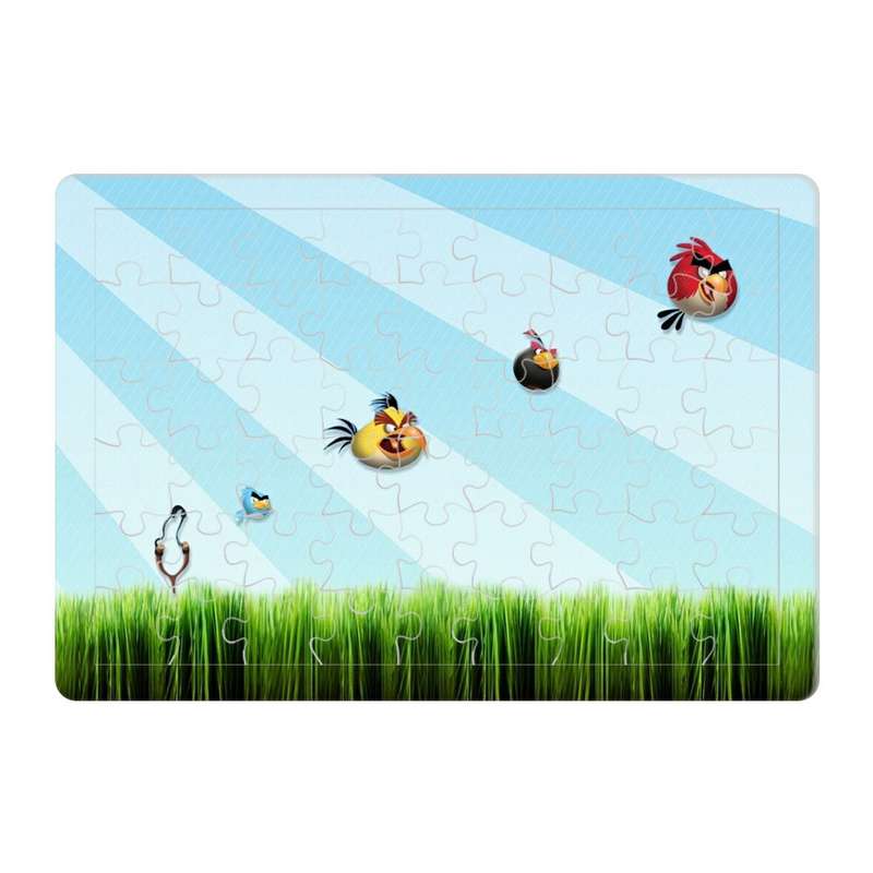 پازل 54 تکه طرح Angry Birds مدل P117