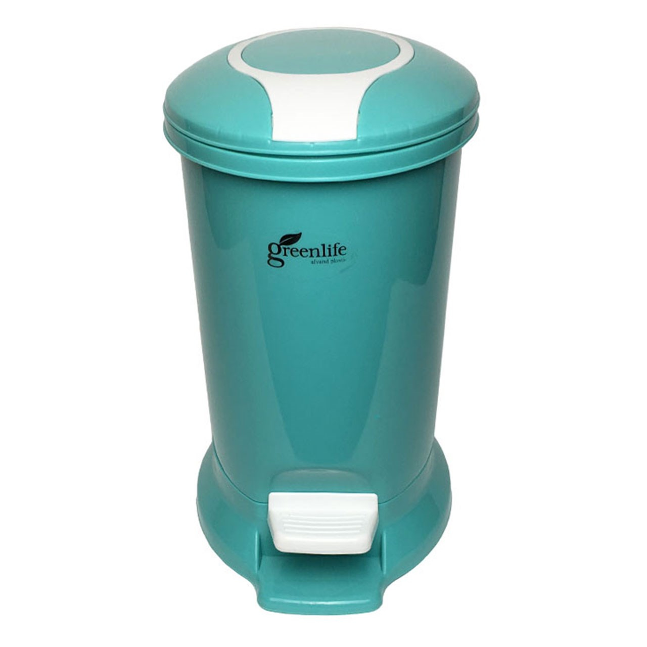 سطل زباله پدالی الوند مدل green life ظرفیت 5 لیتر