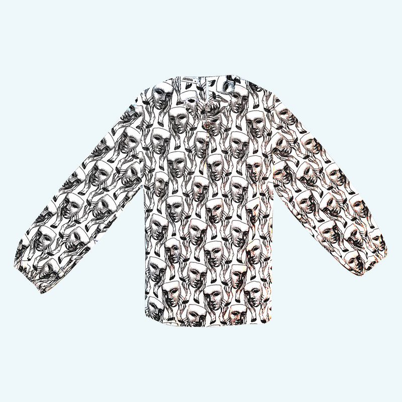 شومیز آستین بلند زنانه مدل 003