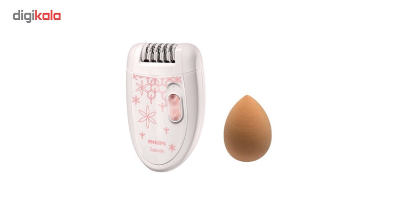 اپیلاتور فیلیپس مدل HP6420 به همراه پد آرایشی هانی هیر