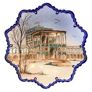بشقاب مسی کد E-01
