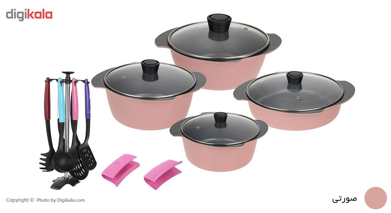 سرویس پخت و پز 17 پارچه تکنو مدل Butterfly-G