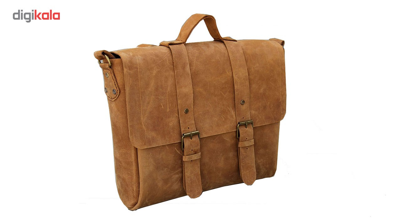 کیف شانه ای چرم لانکا مدل SBL-2
