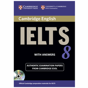 کتاب زبان IELTS Cambridge 8 همراه با CD انتشارات کمبریج