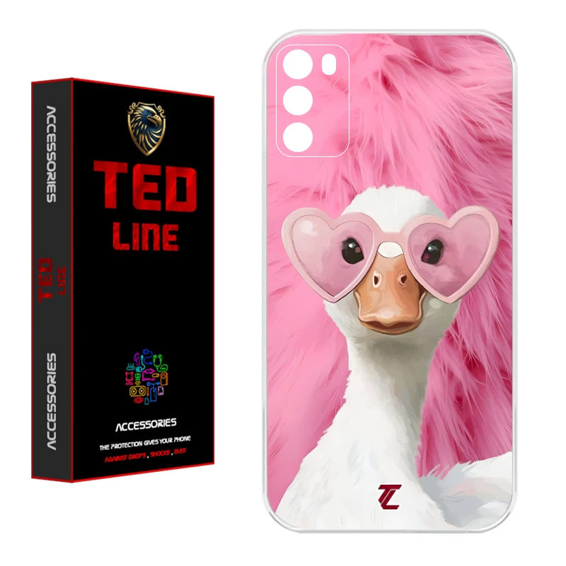 کاور تدلاین طرح اردک کد 1166 مناسب برای گوشی موبایل شیائومی Poco M3