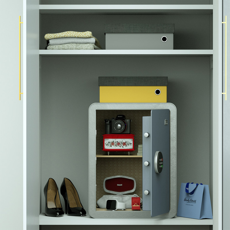 گاوصندوق الکترونیکی سدید مدل لمسی اثرانگشتی 460HFT