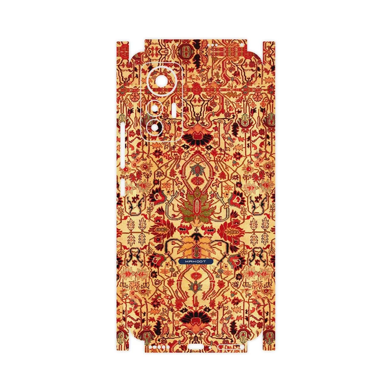 برچسب پوششی ماهوت مدل Persian_Carpet_Yellow-FullSkin مناسب برای گوشی موبایل شیائومی 12 Lite