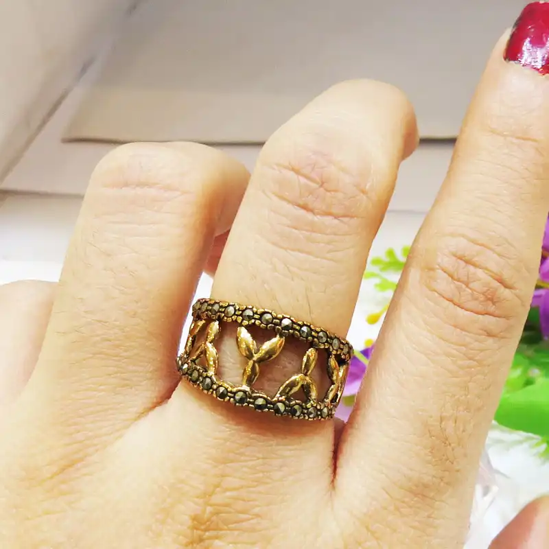 انگشتر زنانه مدل AKAN016