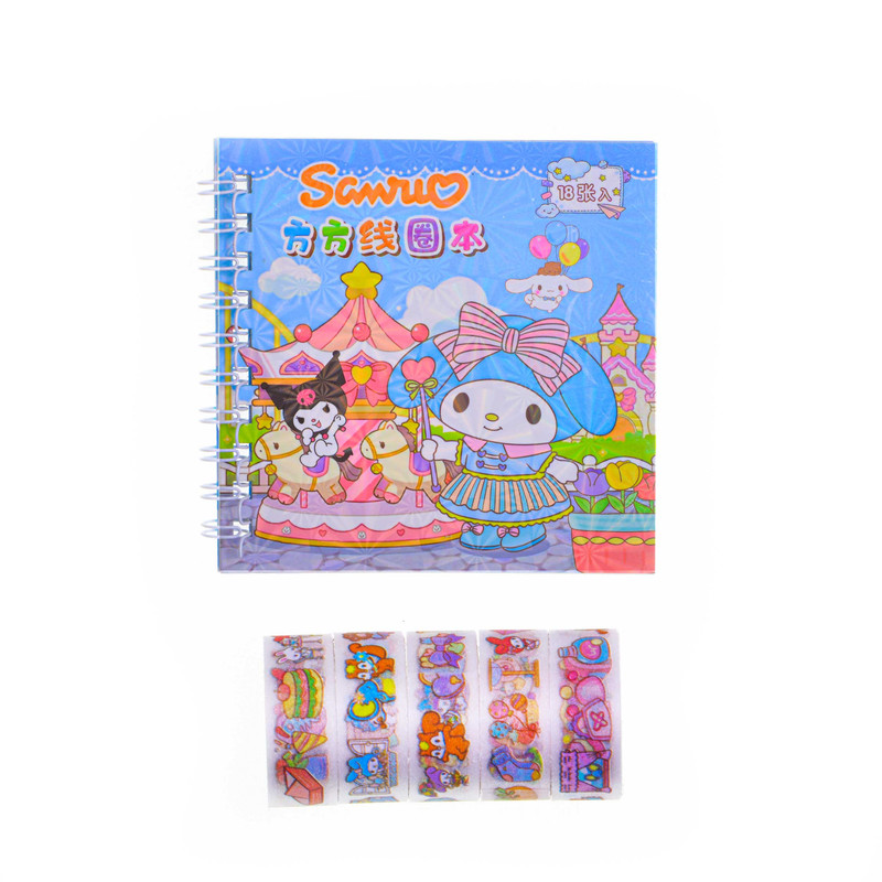 بسته لوازم تحریر مدل ملودی و کرومی بسته 6 عددی