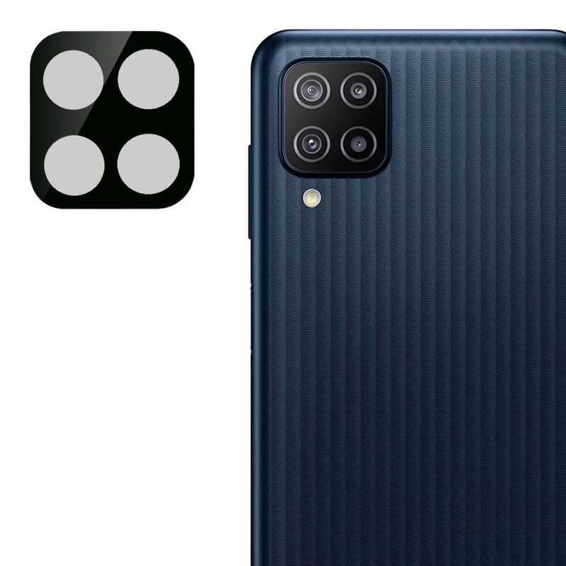 محافظ لنز دوربین شیشه ای ایرگلوری مدل سه بعدی مناسب برای گوشی موبایل سامسونگ Galaxy A22 5G