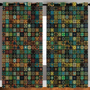 Rence C31-50076 Dual Curtain