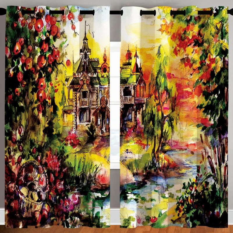 مجموعه 2 عددی پرده رنس مدل C31-50040