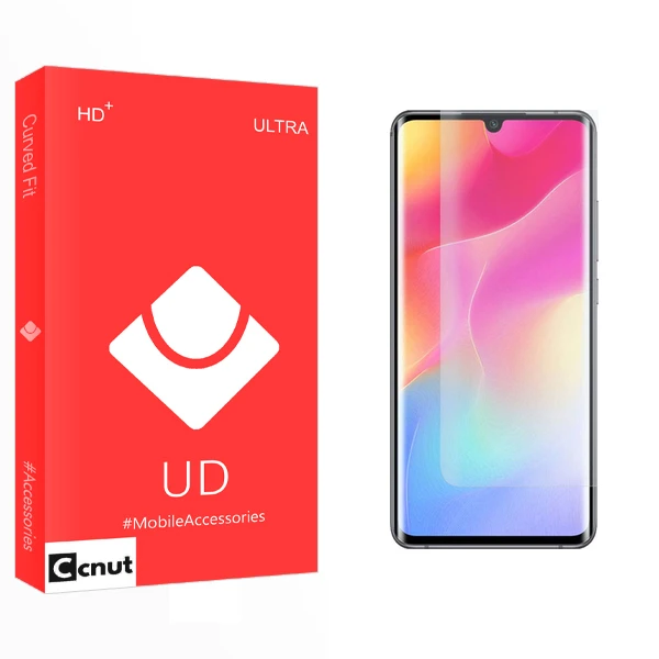 محافظ صفحه نمایش کوکونات مدل UD UV مناسب برای گوشی موبایل شیائومی Mi note 10 Pro