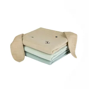 خشک کن نوزاد و کودک لوپیلو مدل خرگوش مجموعه 3 عددی