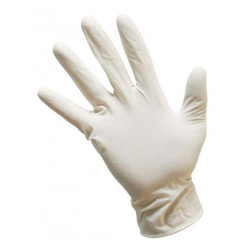 دستکش لاتکس آوا مدل 01L سایز لارج بسته 100 عددی