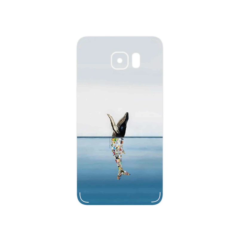 برچسب پوششی ماهوت مدل Collage of Sea Trash مناسب برای گوشی موبایل سامسونگ Galaxy Note 5