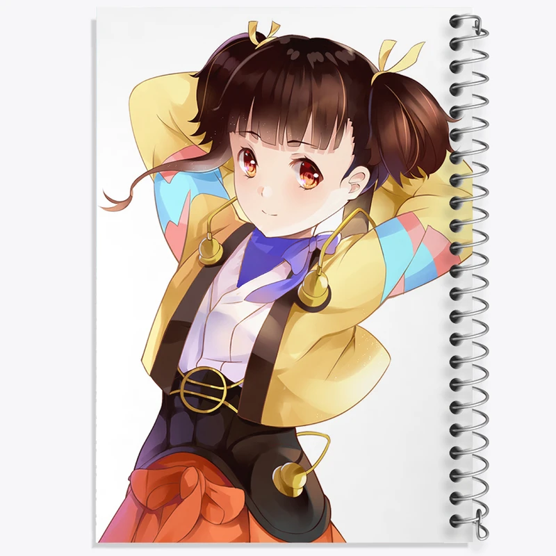 دفتر شطرنجی 50 برگ خندالو مدل مومی انیمه کابانری (Kabaneri) کد 35984